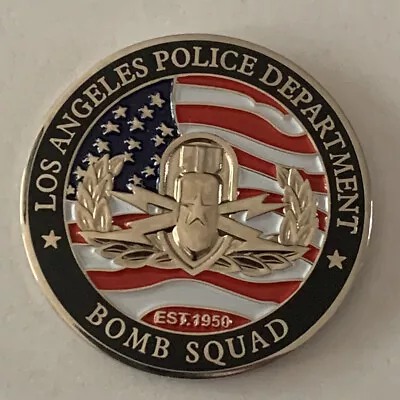 LAPD Los Angeles Police Department Bomb Squad Here I Am Send Me Challenge Coin • $39.99