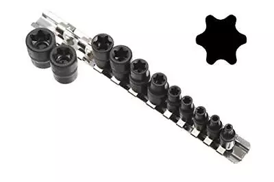 11 Pc Torx Star Bit Female External E Socket Set Automotive Tools E4e20 • $18.84