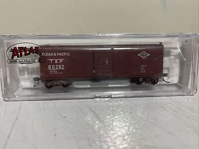 Atlas 45820 - USRA Steel Rebuilt Box Car - Texas & Pacific #80282 - N Scale • $14.99