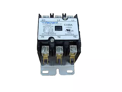 New Packard C330A 3-Pole Contactor 30 AMP 24 Coil Voltage B83 • $19.99