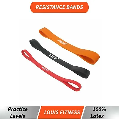 $9 • Buy  Home Exercise Workout Resistance Bands Yoga Fitness Power Heavy Strength Loop