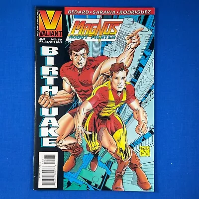 Magnus Robot Fighter #50 Invisible Legion Part 2 VALIANT COMICS 1995 Birthquake • $1.99