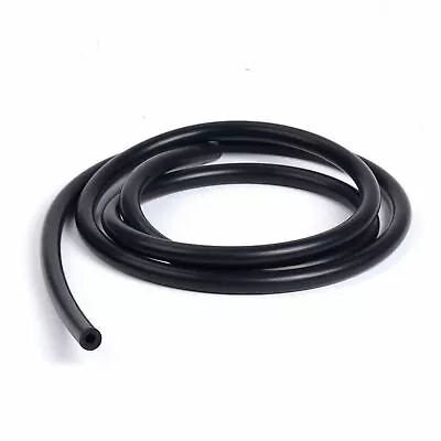 AJ For 20 Feet 4mm Fuel Air Silicone Vacuum Hose Line Tube Pipe Black' • $13