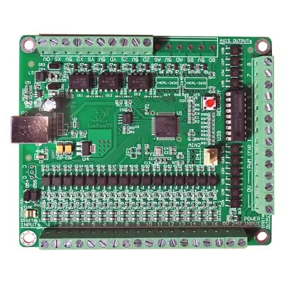 LF77-AKZ250-USB3-NPN 3 Axis Mach3 Motion Controller For CNC Engraving Machines/ • $77.79