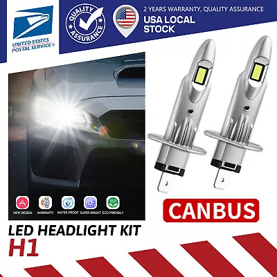 H1 LED Headlight Bulbs For Ford Focus Conversion Kit Super Bright White 10000LM • $21.99