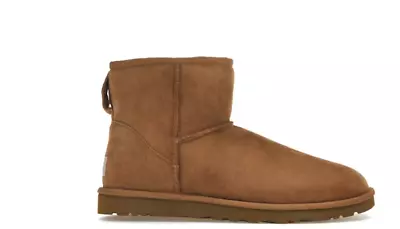 UGG Men's Classic Mini Chestnut Suede Boots 1002072 Sz 9 • $124.99