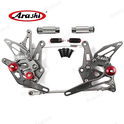 CNC Rearsets Foot Pegs For Kawasaki Ninja 1000 Z1000 Z1000SX 2014 2015 2016 2017 • $152.51