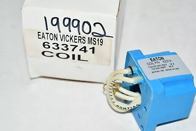 NEW Eaton Vickers 633741 VALVE COIL 0.54AMP 115/120VAC 60HZ 0.64AMP • $74.99