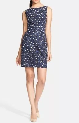 Kate Spade Womens Autumn Leopard Domino Dress AU 10 Pockets Sleeveless Mini • $89