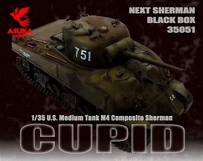 1/35 Asuka #35051 M4 Composite Sherman “CUPID” • $54.99