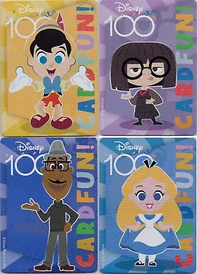 2023 Disney 100 Card Fun Joyful Rainbow Base Cards - You Pick • $1.79