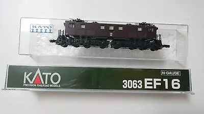 KATO N Gauge EF16 3063 Railway Model Electric Locomotive • $184.61