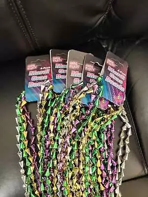 Mardi Gras Beads Necklace 5 Of 4pk (20 Necklaces) • $14.99