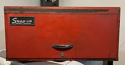 Vintage Snap-On 3 Drawer Flip Top Tool Box Chest Made In USA • $275