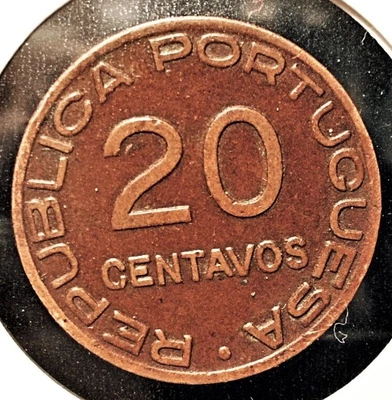 $9.99 • Buy Portuguese Mozambique 20 Centavos 1936 Coin (SCARCE! XF!)