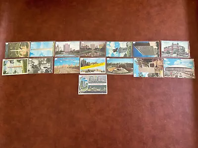 Lot Of 14 Vintage Houston Texas Postcards- Wide Variety- 60s70s80s • $14.99