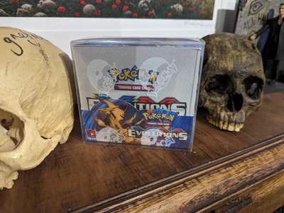 $995 • Buy Pokémon TCG  XY  Evolutions  Booster Box English With ACRYLIC CASE - New Sealed