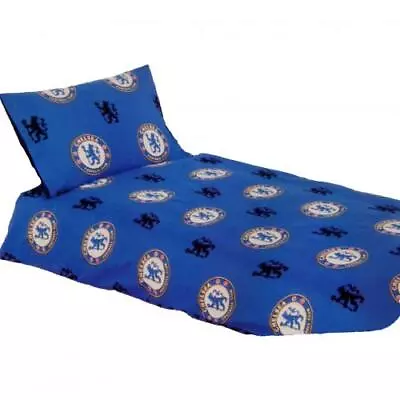 £28.20 • Buy Chelsea FC Single REVERSIBLE Duvet Set PL Official Merchandise NEW UK