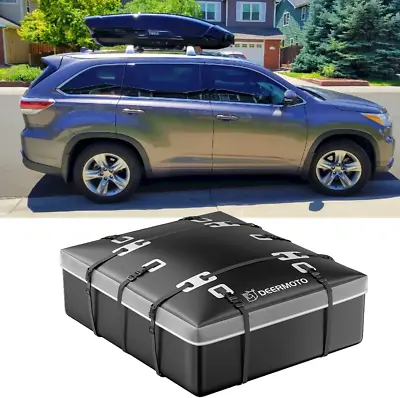 15 Cubic Feet 600D Car Roof Top Cargo Luggage Carrier Bag For Toyota Highlander • $89.06