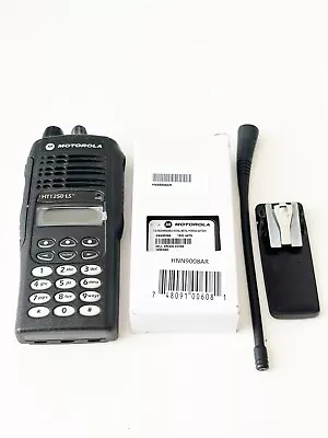 Motorola HT1250 LS+ Portable Two-Way Radio AAH25SDH9DP5AN 450-512MHZ #1 • $119.99