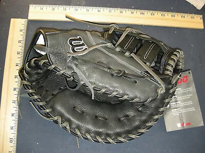 Wilson 12.5  Adult A1000 1620 First Base Mitt. RHT NEW W/tags 2022 Black • $99