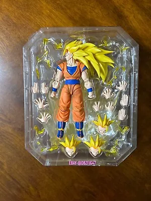 SH Figuarts Dragon Ball Z Goku SSj3 Demoniacal Fit Golden Storm *NEW* • $79.94