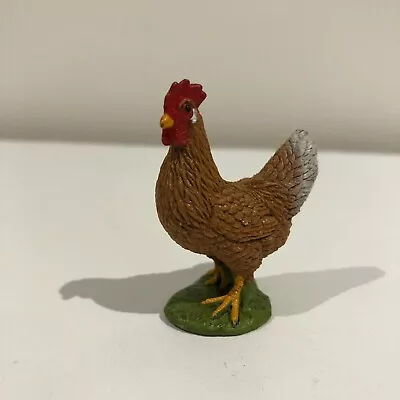 Farm Animal Figures: Schleich Chicken / Hen Y1 - Birds • £3