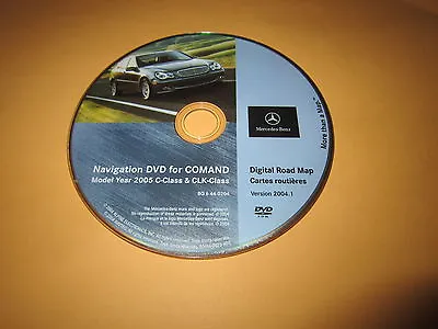 2005 Mercedes Benz Navigation Dvd Map Version 2004.1 Bq6460204  • $14.71