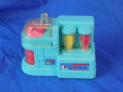 Barbie Magic Moves Juicer Smoothie Machine W/ Wind Up Action Tested/Working 1994 • $16.98