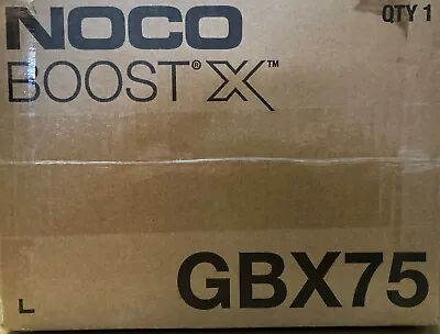 $409 • Buy NOCO Boost X GBX75   Jump Starter 2500 Peak Amps EXPRESS   SHIPPING
