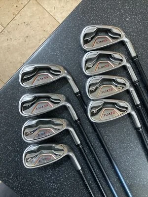 Yonex VMS Golf Iron Set 5-PW+AW+SW HS 700 Graphite Shaft Regular Flex Decent • £120