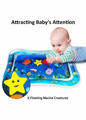 $9.99 • Buy Air - Pro Inflatable Water Play Mat LotFancy Tummy Time Infant Water Mat