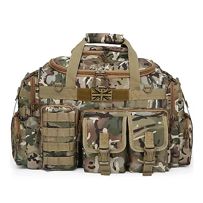 Kombat Saxon Holdall 50L Tactical Military Army MOLLE Tool Gym Cargo Bag Duffle • £28.99