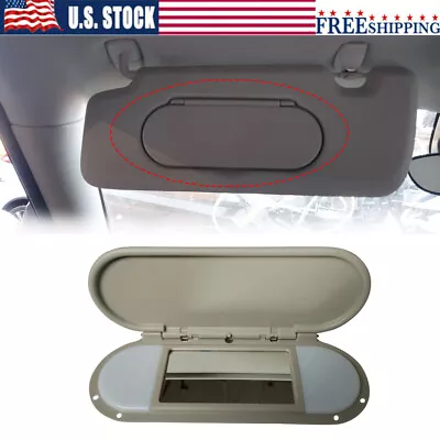 Sun Visor Vanity Mirror Cover Without Blub For Mini Cooper F54 F55 F56 F60 14-22 • $27.21