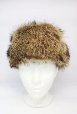 Mint Raccoon Fur Hat Men Man Size All • $44