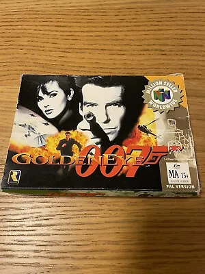 Empty Nintendo 64 Game Box - 007 Golden Eye (box Only) • $50