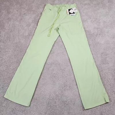 NrG BY BARCO SCRUB PANT STYLE 3207 KEYLIME 4 PCKT STRAIGHT LEG SMALL NEW • $9.99