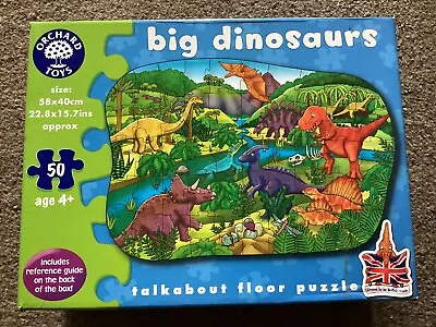£3 • Buy Orchard Toys Big Dinosaurs  Children`s Jigsaw= 50 Pieces.  Complete.