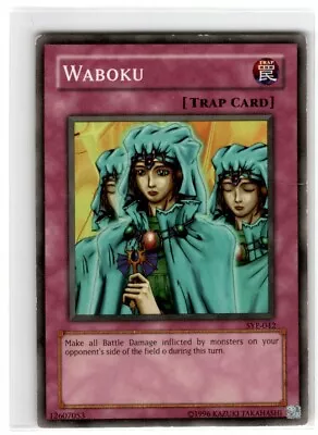 Yu-Gi-Oh! Waboku Common SYE-042 Heavily Played Unlimited • $1.94