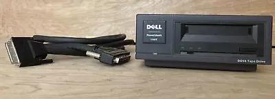 $25 • Buy Dell PowerVault 100T SCSI DAT 72 External Tape Drive #112822DE1