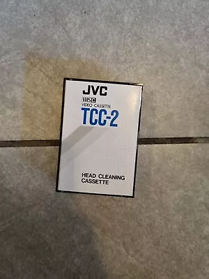 JVC TCC-2 Head Cleaning Cassette VHSC VHS C Camcorder Cleaner Tape • $11.99
