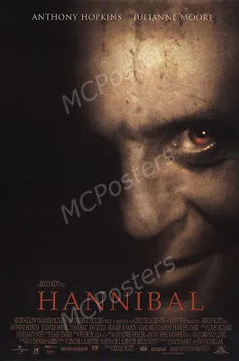$12.45 • Buy MCPoster - Hannibal Anthony Hopkins Movie Poster Glossy Finish - PRM302