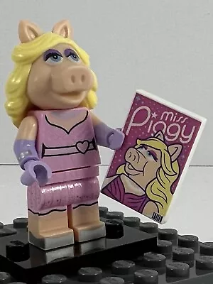 Lego The Muppets - 71033 - Miss Piggy Minifigure With Display Plate & Leaflet • $10