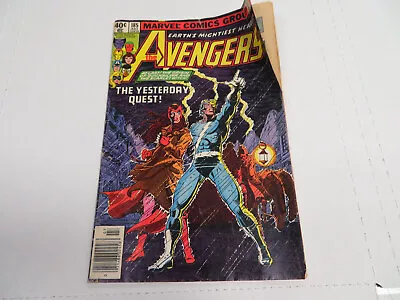 Marvel The Avengers July 1979 No 185 Comic Book*Scarlet Witch/Quicksilver • $13.99