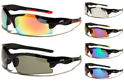 £9.99 • Buy New X LOOP Mens Or Ladies Sport Sunglasses Wrap Cycling Running Summer Glasses
