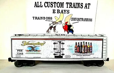 O Scale Lionel (3 Rail) Custom Lettered Yuengling Beer Reefer Lot B🍺🍺🍺🍺 • $99.99