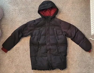Boys Zara Winter Coat Size 11 - 12 Puffer Jacket • £15