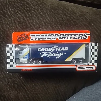 1992 Matchbox Super Star Transporter Good Year Racing Tractor Trailer • $9.99