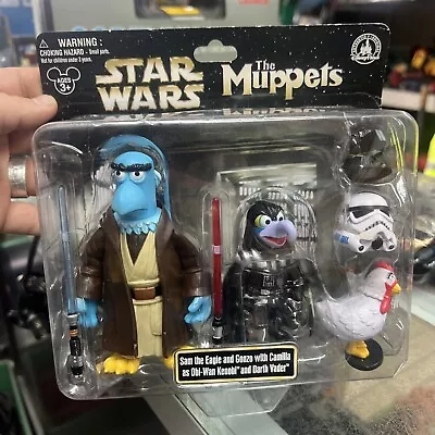 Star Wars The Muppets Sam The Eagle/Gonzo Camilla As Obi-Wan Kenobi/Darth Vader • $81.98