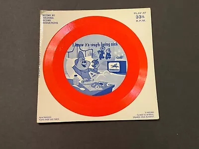 Alvin And The Chipmunks Get Well Card Record 33 RPM 6  Vintage 1964 Record Only • $6.99